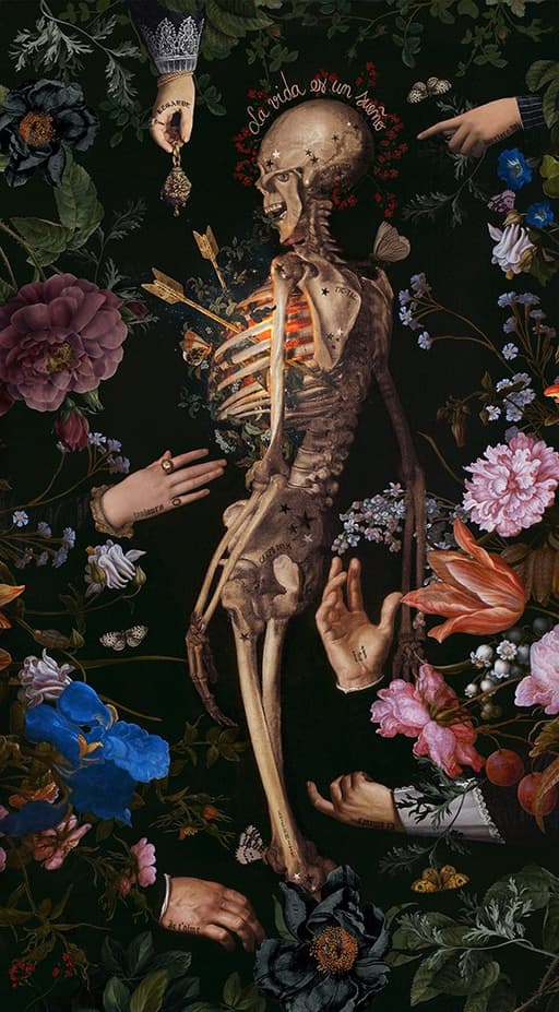 LA VIDA ES UN SUENO — Tenture