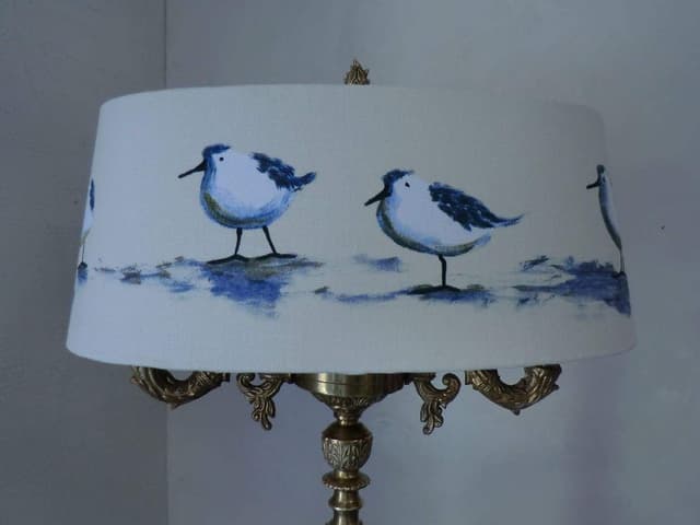 Abat-jour "Les Bécasseaux" - Les abat-jour d’illumine