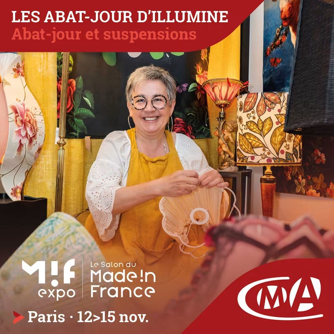 Les Abat-jour d'Illumine au salon MADE IN FRANCE