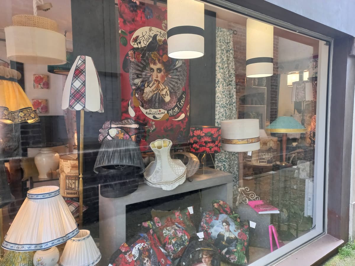 Nouvelle vitrine des Abat-jour d'Illumine