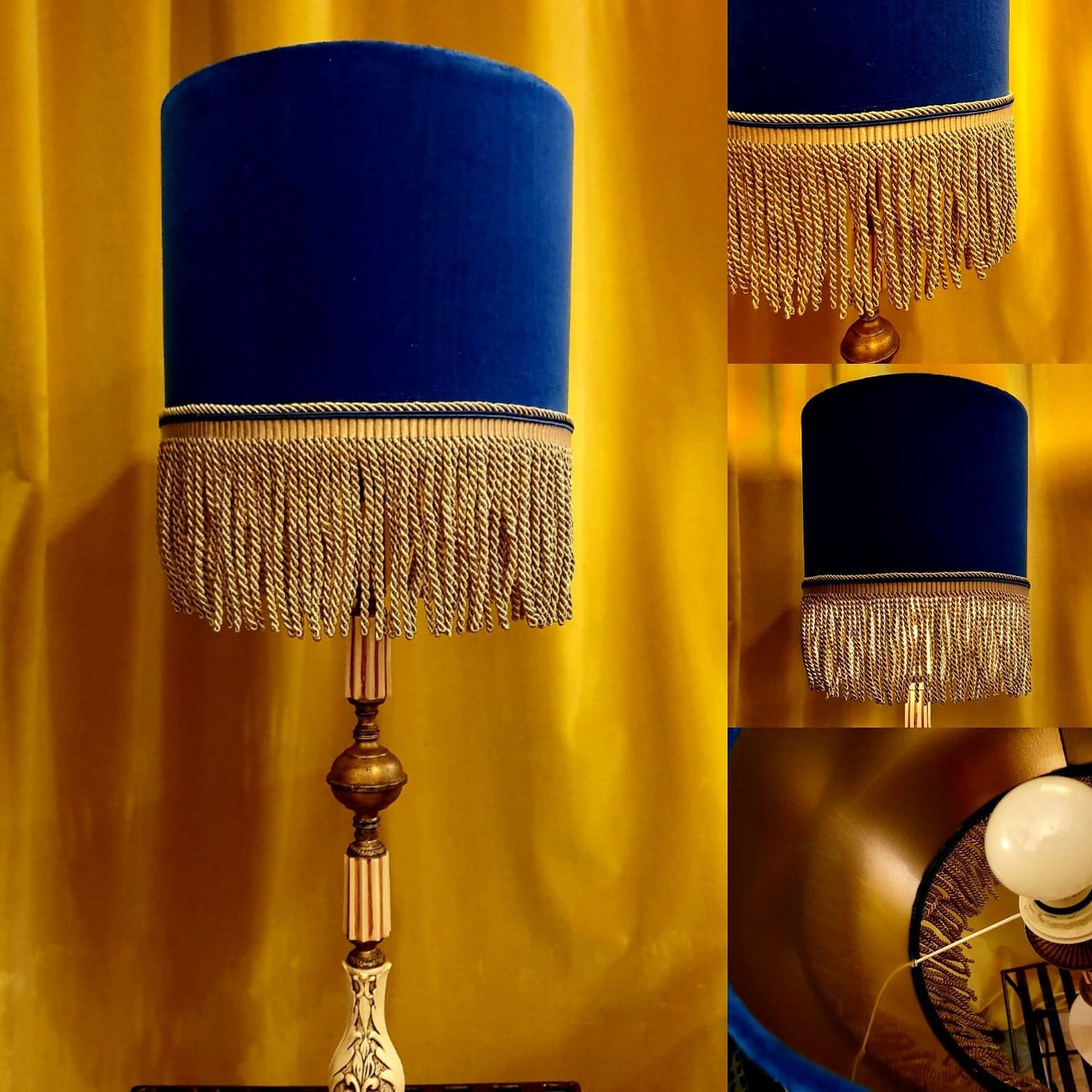 BLEU NUIT - Les abat-jour d’illumine