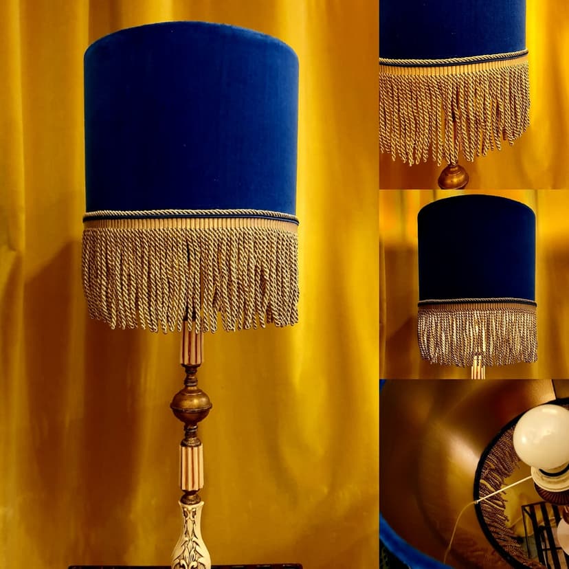 BLEU NUIT - Les abat-jour d’illumine