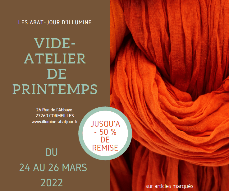 VIDE-ATELIER DE PRINTEMPS