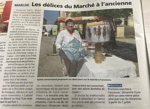 Le 9 Juin 2019 Marché à l'ancienne à Pont-L’évêque