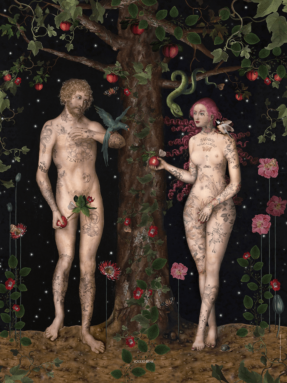 ADAM ET EVE — Affiche — photo produit