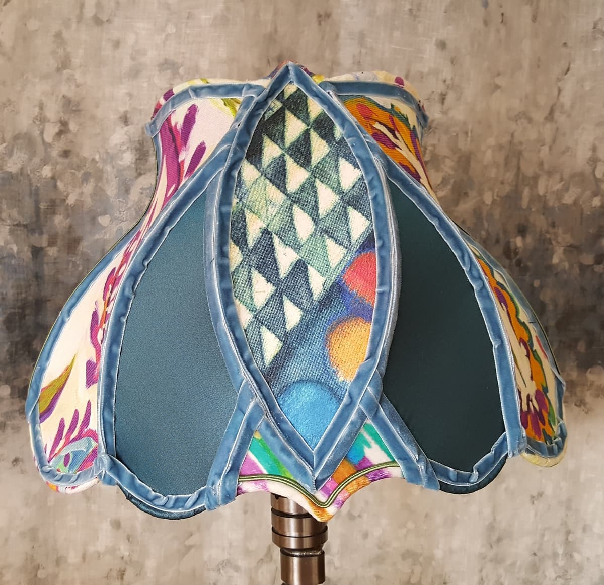 Abat-jour Victorien contemporain Vitrail - Les abat-jour d’illumine