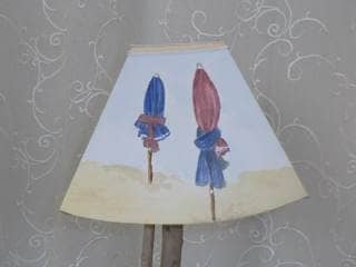 Abat-jour Lanterne Parasols de Deauville - Les abat-jour d’illumine