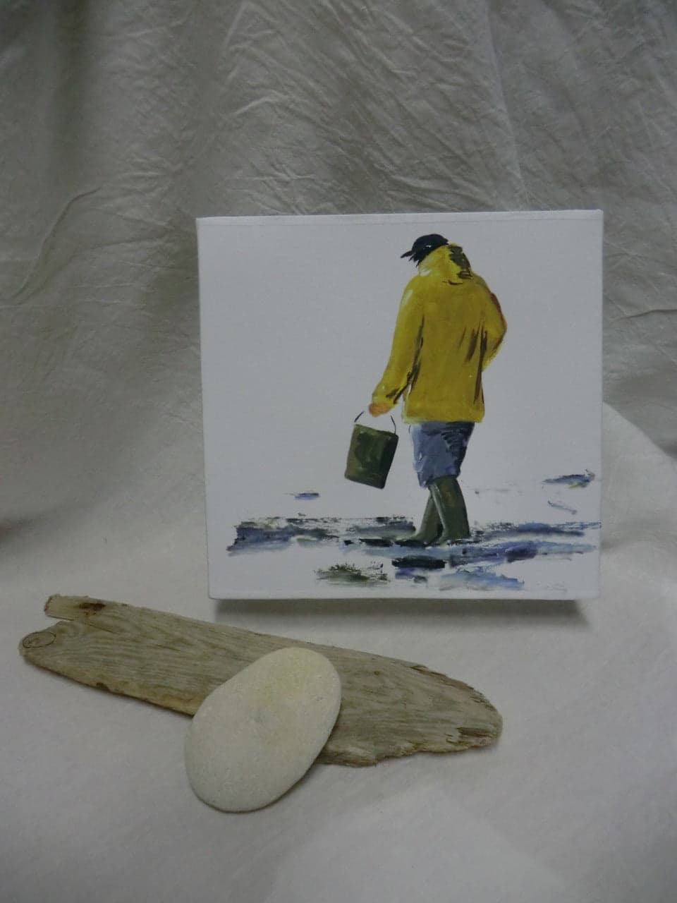 Applique Pêcheurs à Pied - Les abat-jour d’illumine