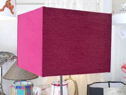 Abat-jour carré Framboise - Les abat-jour d’illumine